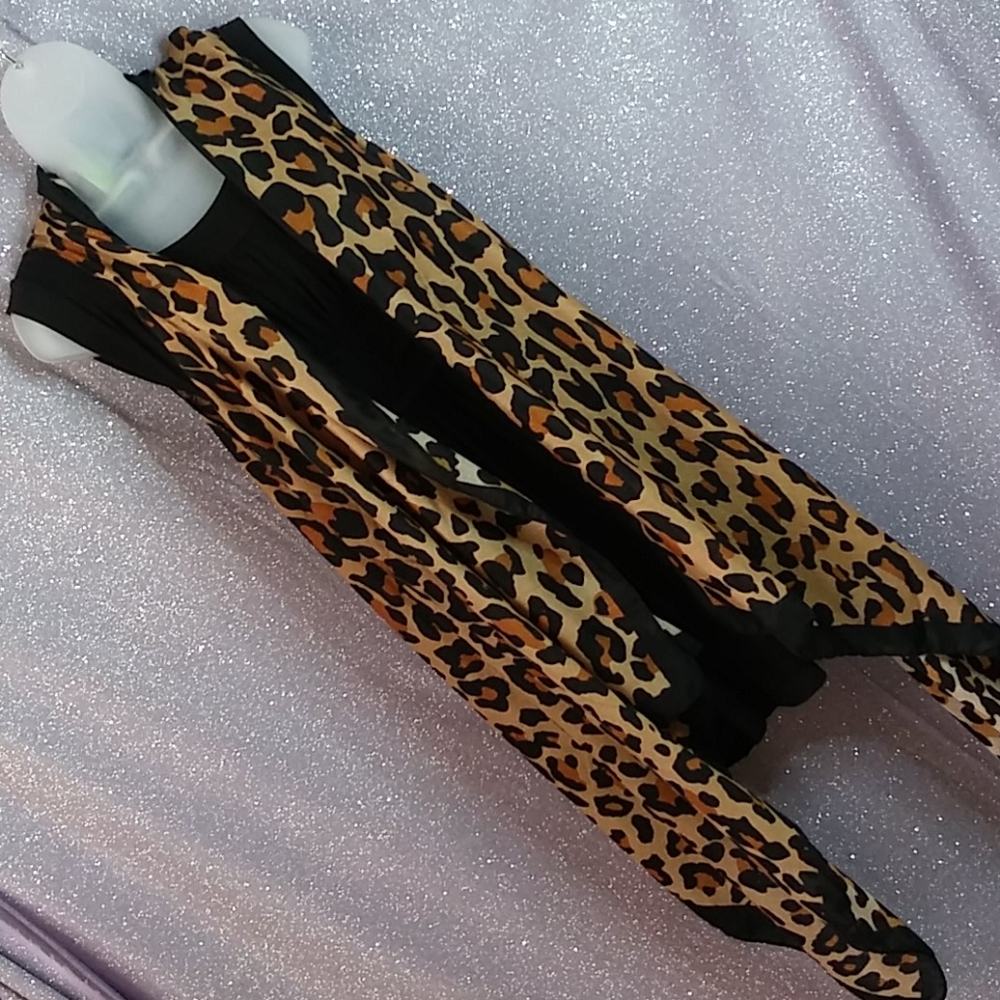 Animal print shall/coverup